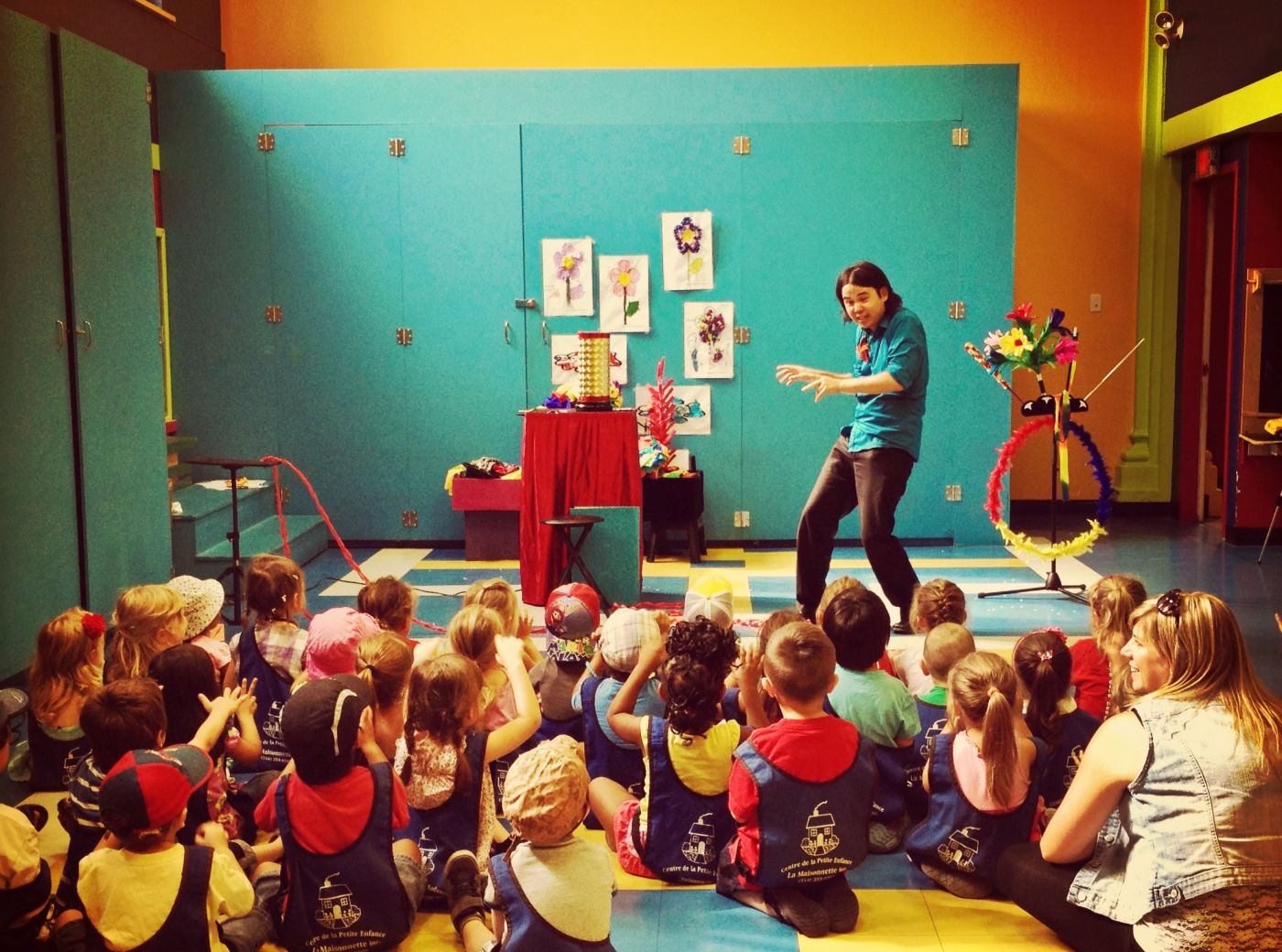 Magicien à la garderie